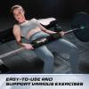 imageYes4All Ergonomic Foam Bar Pad  Olympic Barbell Squat Pad  Neck Pad for Squats Hip Thrusts  Weight Lifting Bar Pad