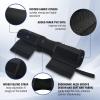 imageYes4All Ergonomic Foam Bar Pad  Olympic Barbell Squat Pad  Neck Pad for Squats Hip Thrusts  Weight Lifting Bar Pad