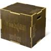 imageYes4All Plyo Box 3in1 Wooden Box Jumps for Home Gym 450 lbs Boxes Step Up with Smooth Edges ampamp Wide Builtin Handles for Jumping Strength Training Lunges Squats DipsC Wood  Moss Brown