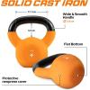 imageYes4All 232kg Neoprene CoatedPowder Coated Kettlebells Cast Iron Kettlebell Weight Sets for Home Gym Fitness ampamp Weight TrainingC 6 kg
