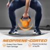 imageYes4All 232kg Neoprene CoatedPowder Coated Kettlebells Cast Iron Kettlebell Weight Sets for Home Gym Fitness ampamp Weight TrainingC 6 kg
