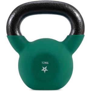 imageYes4All 232kg Neoprene CoatedPowder Coated Kettlebells Cast Iron Kettlebell Weight Sets for Home Gym Fitness ampamp Weight TrainingF 12 kg