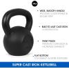 imageYes4All Cast Iron Kettlebell Strength Training Kettlebells 580 Lb 5101520253035404550607080 Lb for Full Body Workout Push up Strength Training  Single amp Kettlebell Set of 2 for MenHBlack 40lbs
