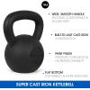imageYes4All Cast Iron Kettlebell Strength Training Kettlebells 580 Lb 5101520253035404550607080 Lb for Full Body Workout Push up Strength Training  Single amp Kettlebell Set of 2 for MenLBlack 70lbs