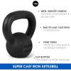 imageYes4All Cast Iron Kettlebell Strength Training Kettlebells 580 Lb 5101520253035404550607080 Lb for Full Body Workout Push up Strength Training  Single amp Kettlebell Set of 2 for MenBBlack 10lbs