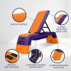 imageYes4All Multifunctional Fitness Aerobic Step PlatformAerobic Deck Household Step Workout Bench for Home Gym OrangePurple