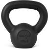 imageYes4All Cast Iron Kettlebell Strength Training Kettlebells 580 Lb 5101520253035404550607080 Lb for Full Body Workout Push up Strength Training  Single amp Kettlebell Set of 2 for MenBBlack 10lbs