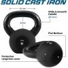 imageYes4All 220kg Neoprene Coated Cast Iron Kettlebell Kettle Bell Weight Sets for Home Gym Fitness amp Weight Training  Multicolor KettlebellsH 20 kg