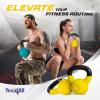 imageYes4All 232kg Neoprene CoatedPowder Coated Kettlebells Cast Iron Kettlebell Weight Sets for Home Gym Fitness amp Weight Training4 kg  Yellow