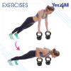 imageYes4All Kettlebell Sets 5  10  15  20  25  30 LB Cast Iron Strength Training Kettlebells Wide Handles amp Flat Bottom MultiLevel from Beginners to Pros for Strength Training amp Home GymC 20  25 lbs