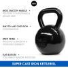imageYes4All Solid Cast Iron Kettlebell Weights Set  Great for Full Body Workout and Strength Training  Kettlebell 80 lbs Black