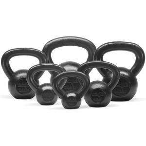 imageYes4All Kettlebell Sets 5  10  15  20  25  30 LB Cast Iron Strength Training Kettlebells Wide Handles amp Flat Bottom MultiLevel from Beginners to Pros for Strength Training amp Home GymH 5  10  15  20  25  30 lbs