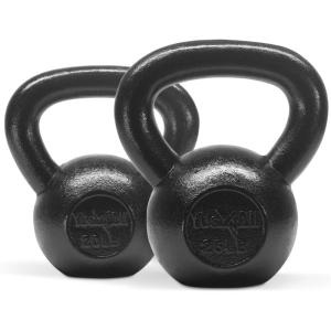 imageYes4All Kettlebell Sets 5  10  15  20  25  30 LB Cast Iron Strength Training Kettlebells Wide Handles amp Flat Bottom MultiLevel from Beginners to Pros for Strength Training amp Home GymC 20  25 lbs