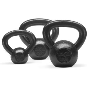 imageYes4All Kettlebell Sets 5  10  15  20  25  30 LB Cast Iron Strength Training Kettlebells Wide Handles amp Flat Bottom MultiLevel from Beginners to Pros for Strength Training amp Home GymD 5  10  15 lbs