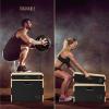 imageYes4All 3 in 1 Wooden Plyo Box Plyometric Box Platform for Jump Training Jump Boxes for Home Gym Exercise and Outdoor WorkoutC Black