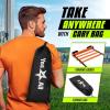 imageYes4All Agility Ladder  Adjustable Speed amp Agility Training Equipment for All Ages  Durable Portable Multiple Combo Sets AvailableG 8 Rungs Orange