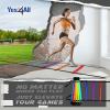 imageYes4All Agility Ladder  Adjustable Speed amp Agility Training Equipment for All Ages  Durable Portable Multiple Combo Sets AvailableK 8 Rungs Blue
