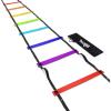 imageYes4All Agility Ladder  Adjustable Speed amp Agility Training Equipment for All Ages  Durable Portable Multiple Combo Sets AvailableK 8 Rungs Blue