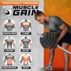imageYes4All Standard Weight Plates 1Inch Cast Iron Barbell Weights Wide Range 550 LB Ideal for Strength Training amp Workout Routine Available in Single Pair amp Set of 41Inch Center