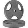 imageYes4All Standard 1Inch Grip Weight Plates Cast Iron with Multiple Sizes from 25 lb to 35 lb for Strength Training Weightlifting amp Muscle ToningD 2x25LB