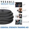 imageYes4All 1 Inch Grip Cast Iron Weight Plates for Dumbbells  Standard Weight Plates  20lb