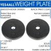 imageYes4All 1 Inch Grip Cast Iron Weight Plates for Dumbbells  Standard Weight Plates  20lb