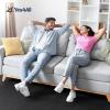 imageYes4All EVA Interlocking Mats Puzzle Floor Tiles Foam Floor Padding with Border for Furniture Home Space Living Room Garage 48 SQFT