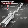 imageYes4All Olympic EZ Curl Barbell 47 Curl Bar 2 Diameter With Spring Collars For Weight TrainingZ 200lbs