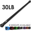 imageYes4All Total Body Workout Weighted Bar Resistance Band Bar Racks for Strength Training Exercise Bar for Yoga in Home and Gym  SingleComboColorCoded
