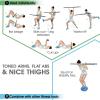 imageYes4All Total Body Workout Weighted Bar Resistance Band Bar Racks for Strength Training Exercise Bar for Yoga in Home and Gym  SingleComboColorCoded