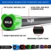 imageYes4All Total Body Workout Weighted Bar Resistance Band Bar Racks for Strength Training Exercise Bar for Yoga in Home and Gym  SingleComboColorCoded