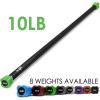 imageYes4All Total Body Workout Weighted Bar Resistance Band Bar Racks for Strength Training Exercise Bar for Yoga in Home and Gym  SingleComboColorCoded