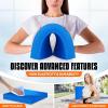 imageYes4All Balance Pad Nonslip TPE Foam Balance Pad with Upgraded Sizes  L XL XXL Balance Mat for Fitness Yoga amp Stability Training  Multicolor OptionsIBlue  XL  19 x 15 x 2 25
