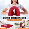 imageYes4All Balance Pad Nonslip TPE Foam Balance Pad with Upgraded Sizes  L XL XXL Balance Mat for Fitness Yoga amp Stability Training  Multicolor OptionsERed  L  15 5 x 13 x 2