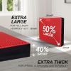 imageYes4All Balance Pad Nonslip TPE Foam Balance Pad with Upgraded Sizes  L XL XXL Balance Mat for Fitness Yoga amp Stability Training  Multicolor OptionsLRed  XXL  Ultra Thick  20 x 16 x 3