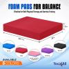 imageYes4All Balance Pad Nonslip TPE Foam Balance Pad with Upgraded Sizes  L XL XXL Balance Mat for Fitness Yoga amp Stability Training  Multicolor OptionsERed  L  15 5 x 13 x 2