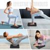 imageYes4All Balance Pad Nonslip TPE Foam Balance Pad with Upgraded Sizes  L XL XXL Balance Mat for Fitness Yoga amp Stability Training  Multicolor OptionsBBlack  L  15 5 x 13 x 2