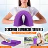 imageYes4All Balance Pad Nonslip TPE Foam Balance Pad with Upgraded Sizes  L XL XXL Balance Mat for Fitness Yoga amp Stability Training  Multicolor OptionsDPurple  L  15 5 x 13 x 2