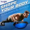 imageYes4All Combo Half Ball Balance Trainer Balance Massager Roller for Yoga Pilates StretchesA2 BlueBlack with Hook