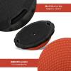 imageYes4All Combo Half Ball Balance Trainer Balance Massager Roller for Yoga Pilates StretchesB RedBlack