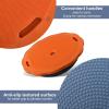 imageYes4All Combo Half Ball Balance Trainer Balance Massager Roller for Yoga Pilates StretchesC BlueOrgane