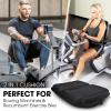 imageYes4All Rowing Machine Seat Cushion Good with NonSlip Silicon Cooling Gel Seat Cover Groove Design Custom Fit Comfort BlackA Standard