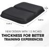 imageYes4All Rowing Machine Seat Cushion Good with NonSlip Silicon Cooling Gel Seat Cover Groove Design Custom Fit Comfort BlackA Standard