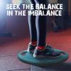 imageYes4All Upgraded Wobble Balance Board 1634 TPE Nonslip Stability Board for Home Gym Standing Desk amp Physical TherapyL Midnight Green