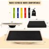 imageYes4All Versatile Wooden Wobble Balance Board Balance Trainer for Mobility Training Standing Desk Core Training Exercise Balance Stability TrainerK Combo Takes Challenge