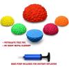 imageYES4ALL Fractional Weight Plates 5 LBS Set of 2 Rubber Change Plates Weightlifting 2inch Micro Weights for Olympic Barbell
