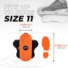 imageYes4All Ab Twister Board 15 inch XXL Waist Twisting DiscTwisting Stepper for Aerobic Exercise Full Body Toning Workout NoiseFree 2pcs in a BoxBlackOrange