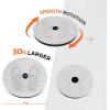 imageYes4All Ab Twister Board 15 inch XXL Waist Twisting DiscTwisting Stepper for Aerobic Exercise Full Body Toning Workout NoiseFree 2pcs in a BoxGrey