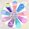 imageYes4All EVA Firm Foam Rollers for Yoga amp Pilates Available in 12 18 24 36 inch Yoga Roller for Massage Stretching Core StrengtheningG Rainbow Smooth
