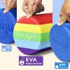 imageYes4All EVA Firm Foam Rollers for Yoga amp Pilates Available in 12 18 24 36 inch Yoga Roller for Massage Stretching Core StrengtheningG Rainbow Smooth